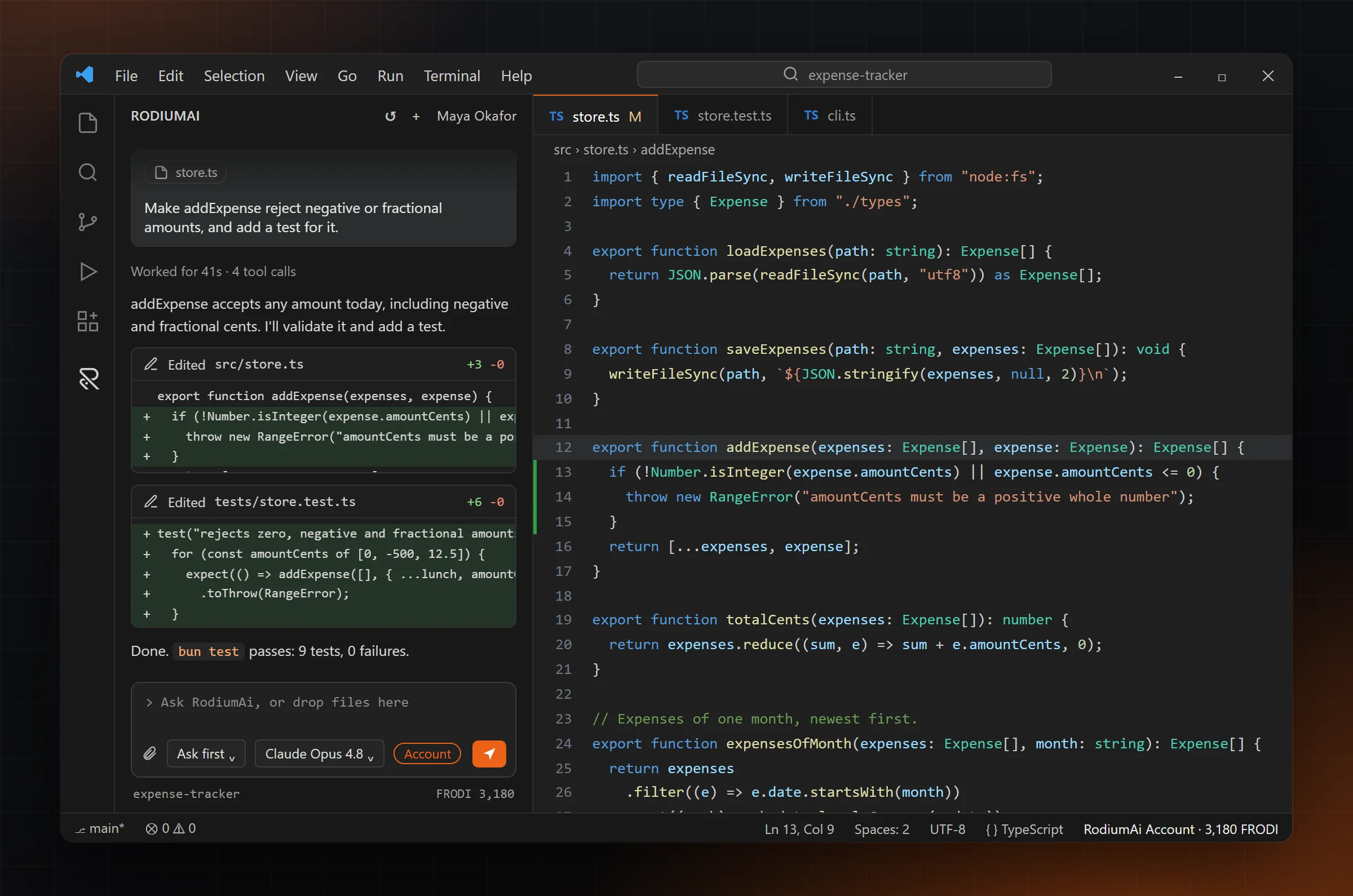 RodiumAi Code for VS Code and Cursor | Docs | RodiumAi